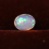 ‘Henley’ Faceted Oval Loose Opal – play of color