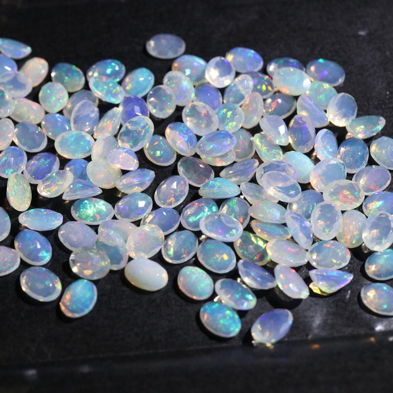 ‘Henley’ Faceted Oval Loose Opal – bulk lot 2