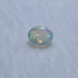 ‘Henley’ Faceted Oval Loose Opal – on white