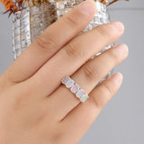 ‘Kinley’ Five Oval Opal Band Ring – on hand
