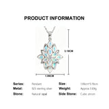 ‘Winnie’ Marquise Opal Cluster Pendant – dimensions