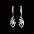 ‘Marlowe’ Marquise Opal Open Drop Earrings