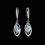 ‘Marlowe’ Marquise Opal Open Drop Earrings